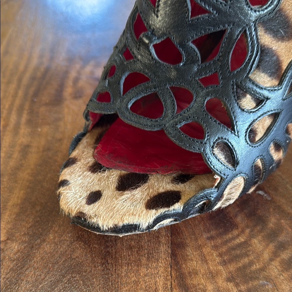 Cesare Pacotti fabulous leather  heels - Picture 7 of 7